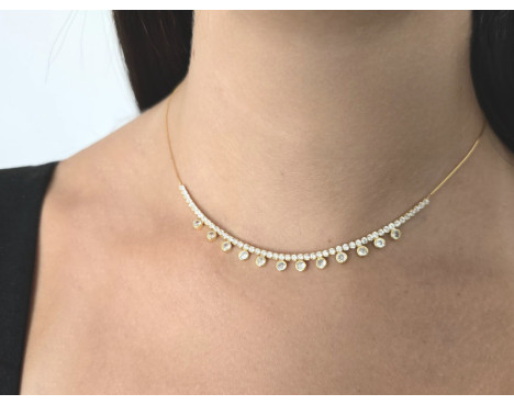Collar plata Chatón