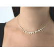 Collar plata Chatón Collar plata Chatón