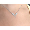 Collar de plata Alas circonitas Collar de plata Alas circonitas