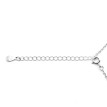 Collar plata Círculo circonitas Collar plata Círculo circonitas