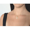Collar plata Pantera circonitas Collar plata Pantera circonitas