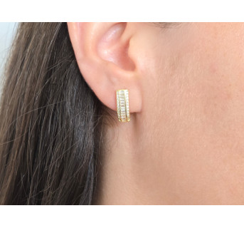 Pendientes Catalán baño oro