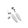 Pendientes largos plata circonitas Pendientes largos plata circonitas