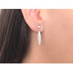 Pendientes largos plata circonitas Pendientes largos plata circonitas