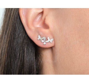 Pendientes Trepadores Mariposa