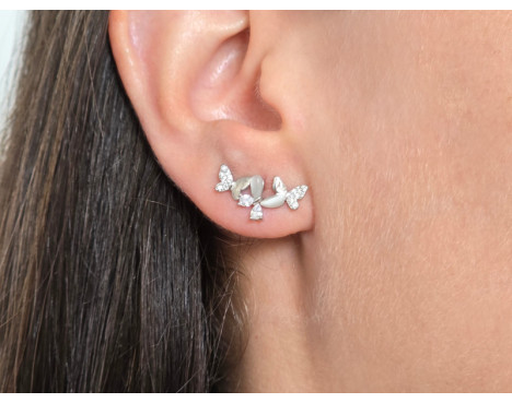 Pendientes Trepadores Mariposa