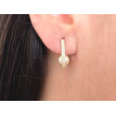 Pendientes de perlas y circonitas Pendientes de perlas y circonitas