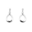 Pendientes Lisos largo medio plata Pendientes Lisos largo medio plata