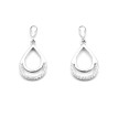 Pendientes largo medio plata Pendientes largo medio plata