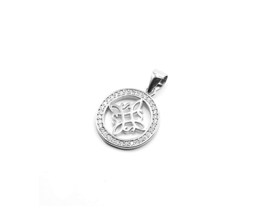 Colgante de plata Nudo de Bruja
