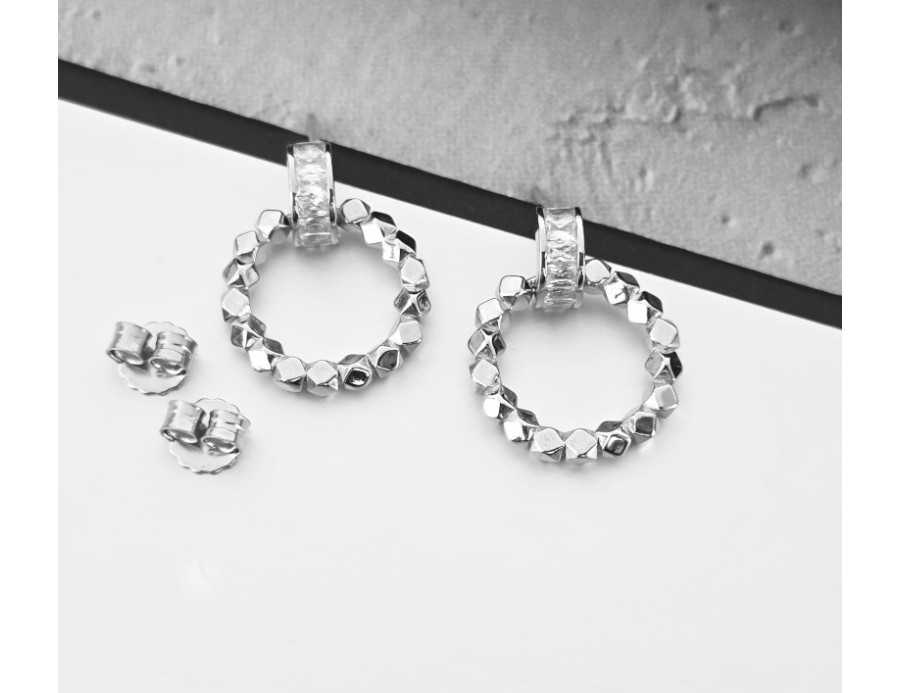 Pendientes Aros labrados