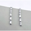 Pendientes largos circonitas Pendientes largos circonitas