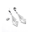 Pendientes Geométricos plata Pendientes Geométricos plata