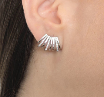 Pendientes Calados circonitas