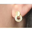 Pendientes pequeños baño oro Pendientes pequeños baño oro