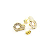 Pendientes pequeños baño oro Pendientes pequeños baño oro