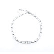 Pulsera Serpiente de plata con circonitas Pulsera Serpiente de plata con circonitas