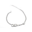 Pulsera Pantera plata circonitas Pulsera Pantera plata circonitas