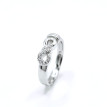 Anillo Infinito circonita plata Anillo Infinito circonita plata
