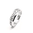 Anillo circonitas media alianza Anillo circonitas media alianza