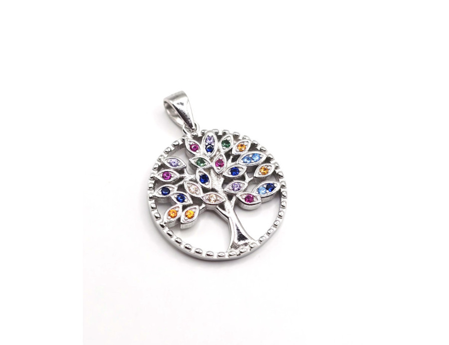 Colgante de plata Árbol de la Vida Colgante de plata Árbol de la Vida