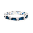Anillo piedra azul