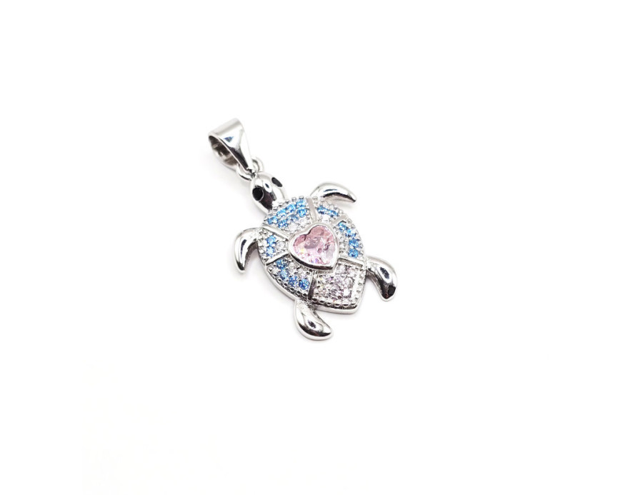 Colgante de plata Tortuga