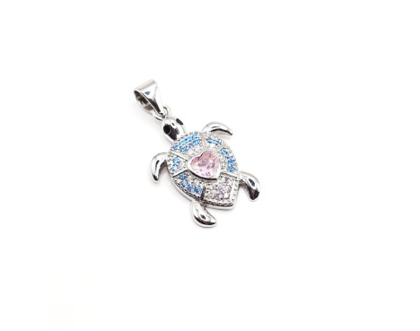 Colgante de plata Tortuga