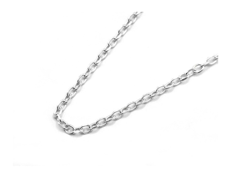 Cadena de plata Eslabones 40 cm