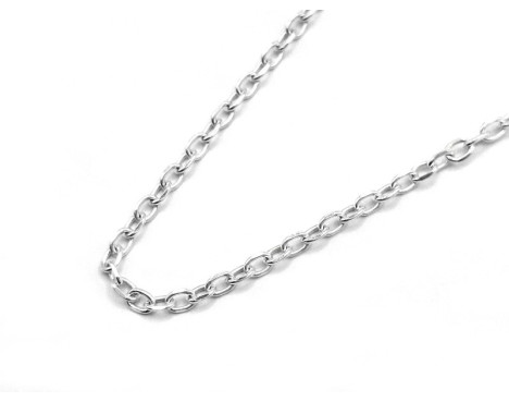 Cadena de plata Eslabones 40 cm
