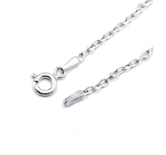 Cadena de plata Eslabones 40 cm