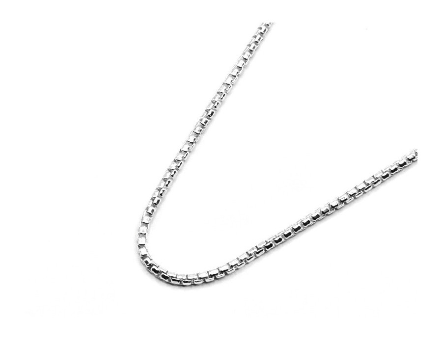Cadena de plata Veneciana 40 cm