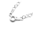 Cadena plata Corazones 45 cm.