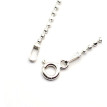 Cadena de plata Bolas 45cm