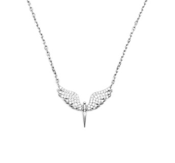 Collar Alas circonitas