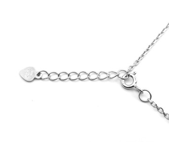 Collar de plata Alas Circonitas