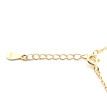 Collar de plata baño oro Ojo turco