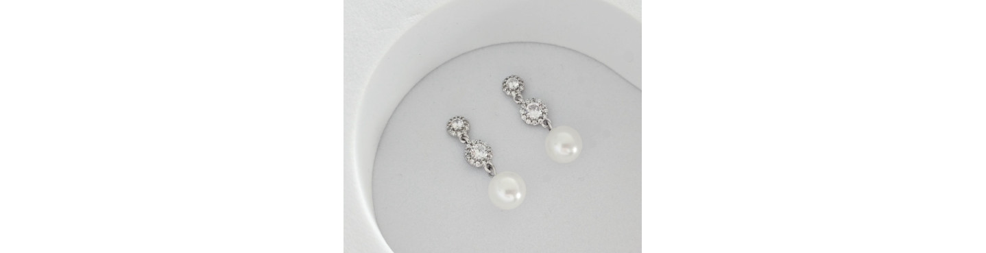 Pendientes con estilo de oro y plata -Tu marca de moda -Sumérico